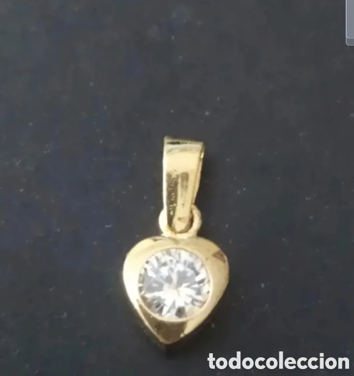 Schmuck: COLGANTE ORO 18 KILATES.
