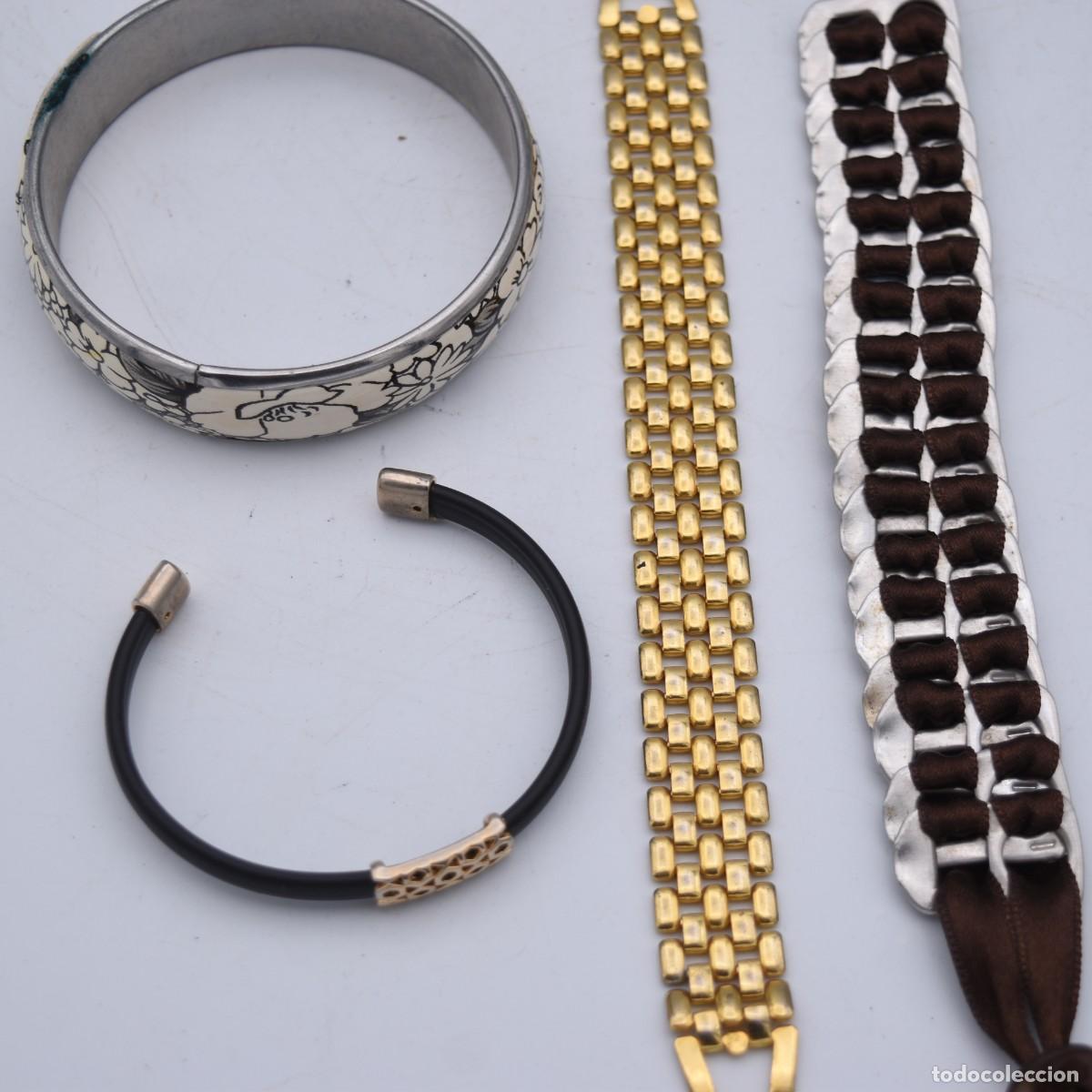 Joyeria: Pulseras, conjunto de 4 de distintos materiales - Foto 3