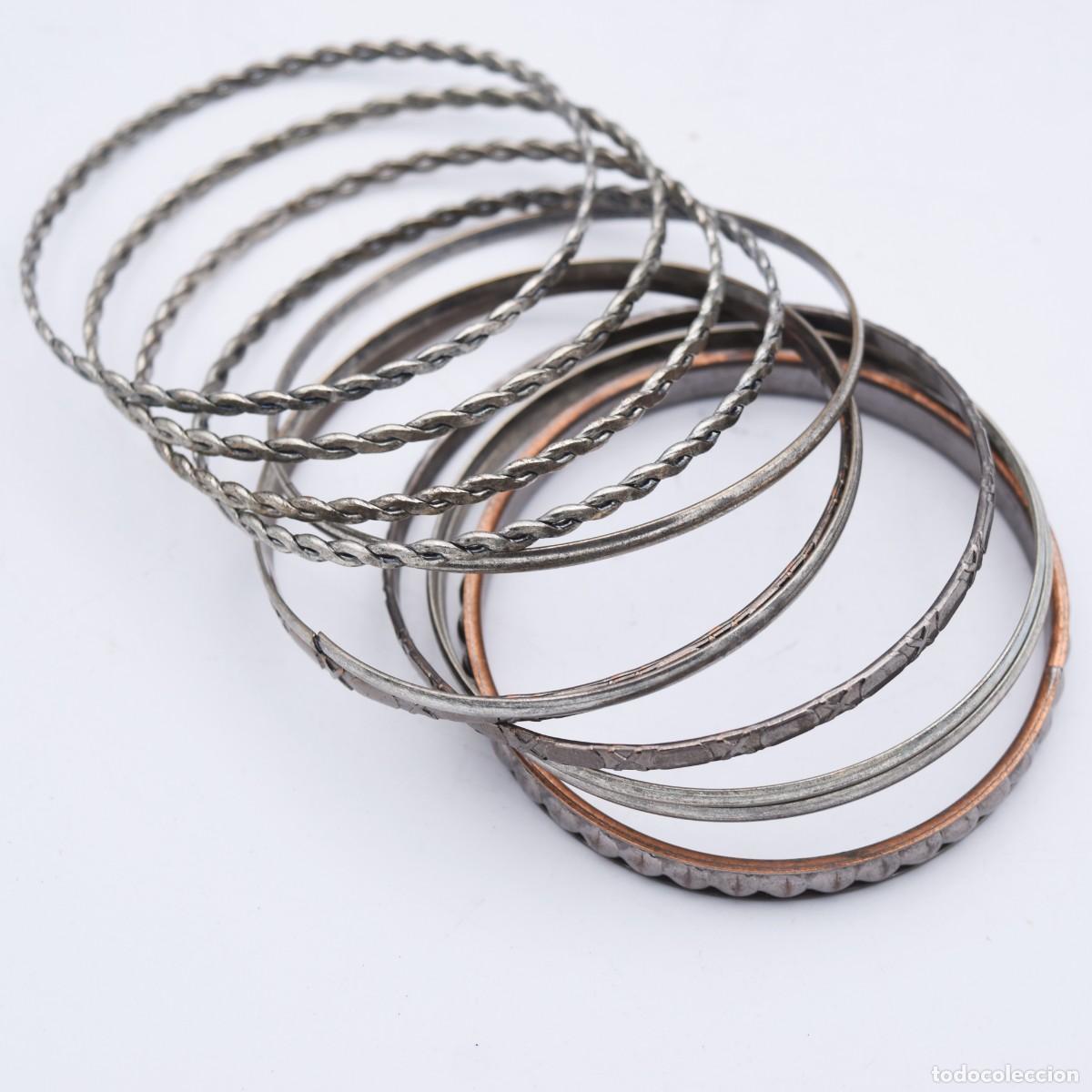 Joyeria: Pulseras, conjunto de 11 aros - Foto 3