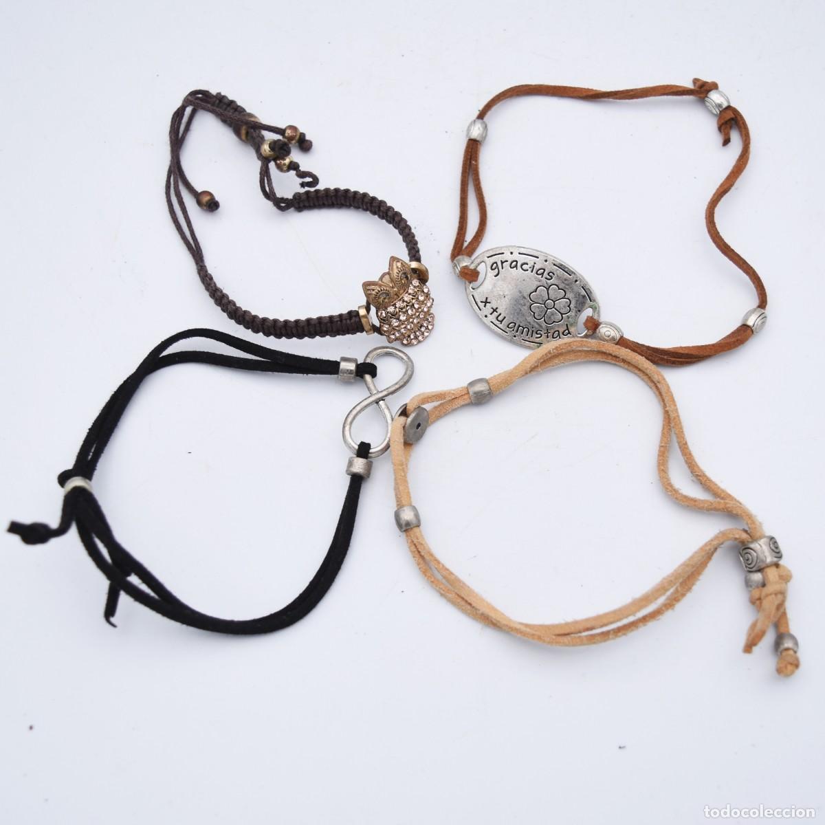 Joyeria: Pulseras, conjunto de 4 de distintos materiales - Foto 2