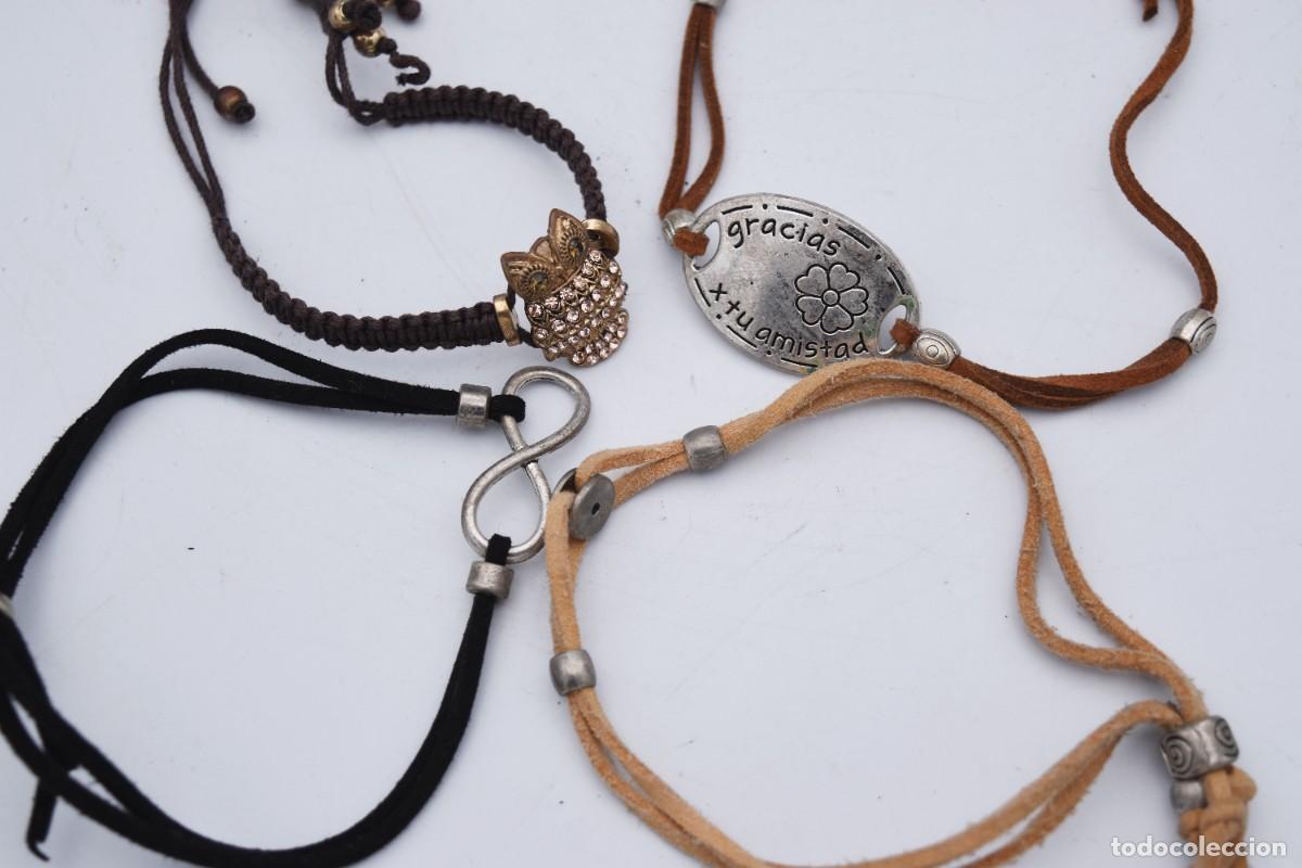 Joyeria: Pulseras, conjunto de 4 de distintos materiales - Foto 3