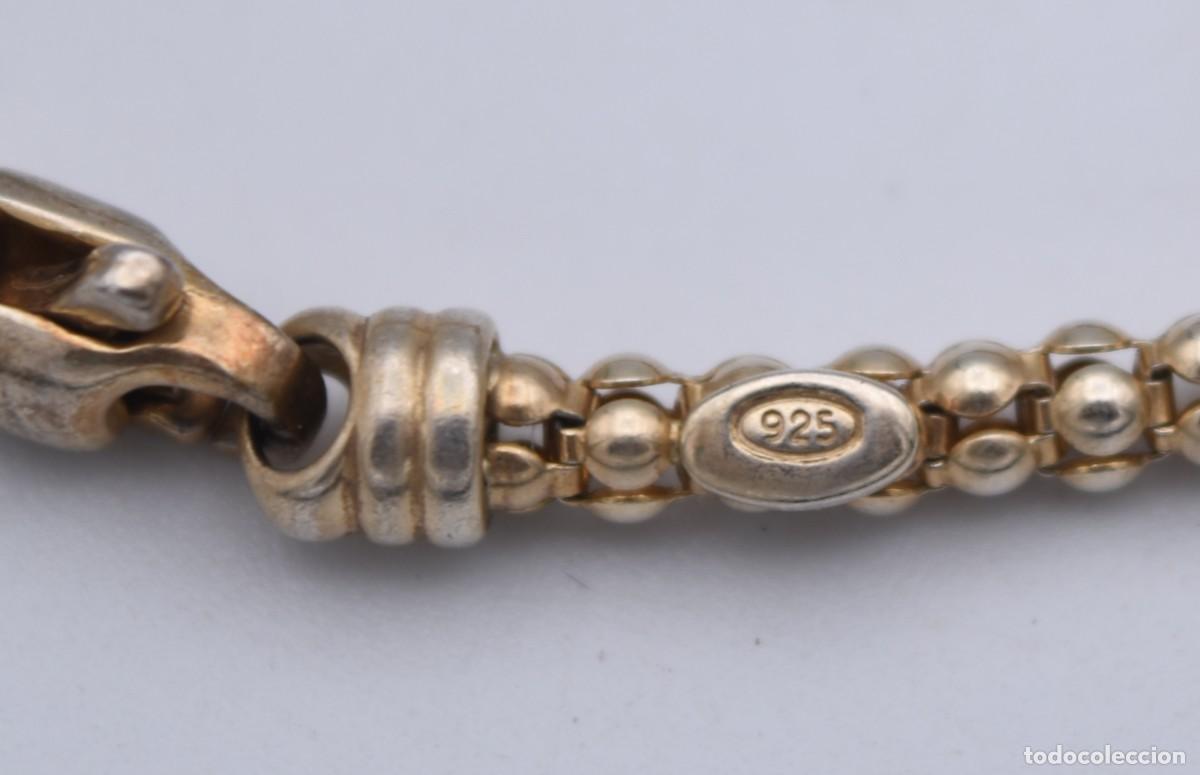 Joyeria: Pulsera de plata contrastada ba&ntilde;ada en oro - Foto 2