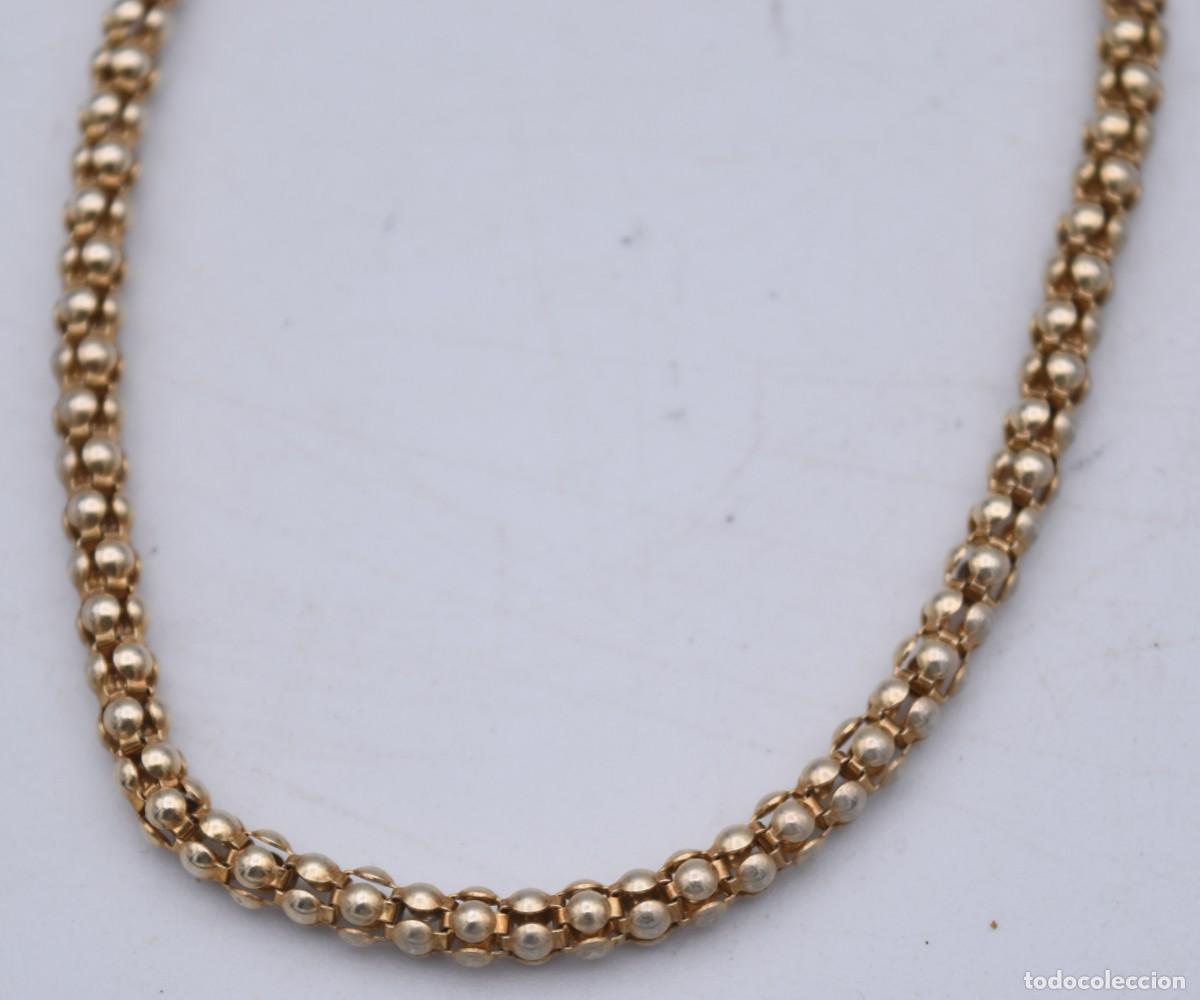 Joyeria: Pulsera de plata contrastada ba&ntilde;ada en oro - Foto 4