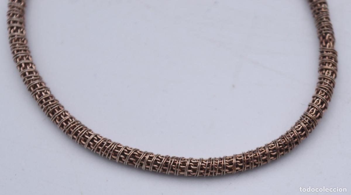 Joyeria: Pulsera de plata contrastada ba&ntilde;ada en oro - Foto 5