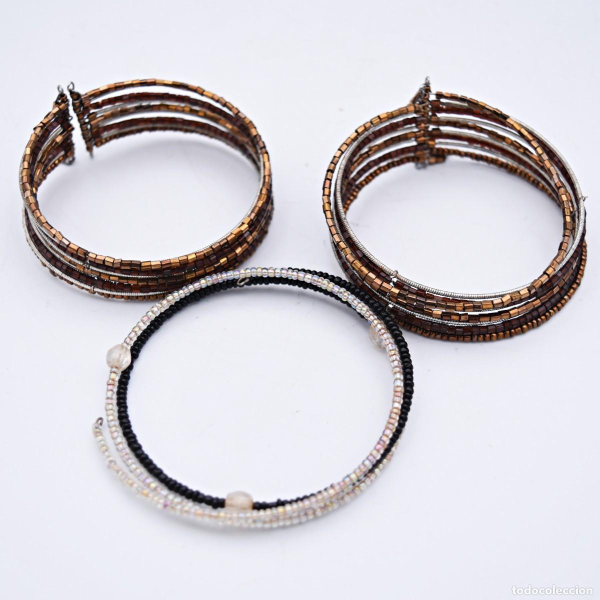 Joyeria: Pulseras, conjunto de 3 tipo brazaletes - Foto 2