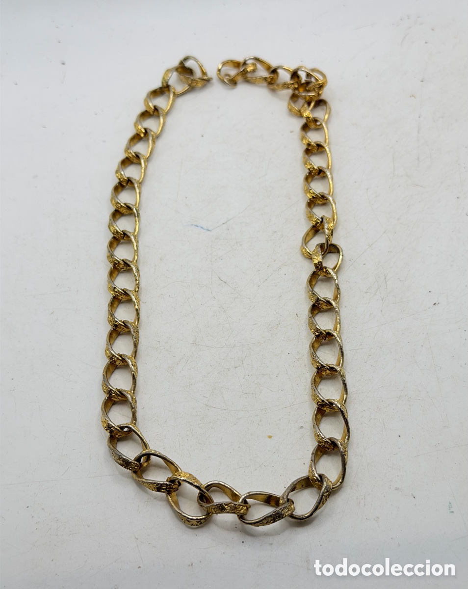 Joyeria: Collar Dorada de Eslabones - Foto 2