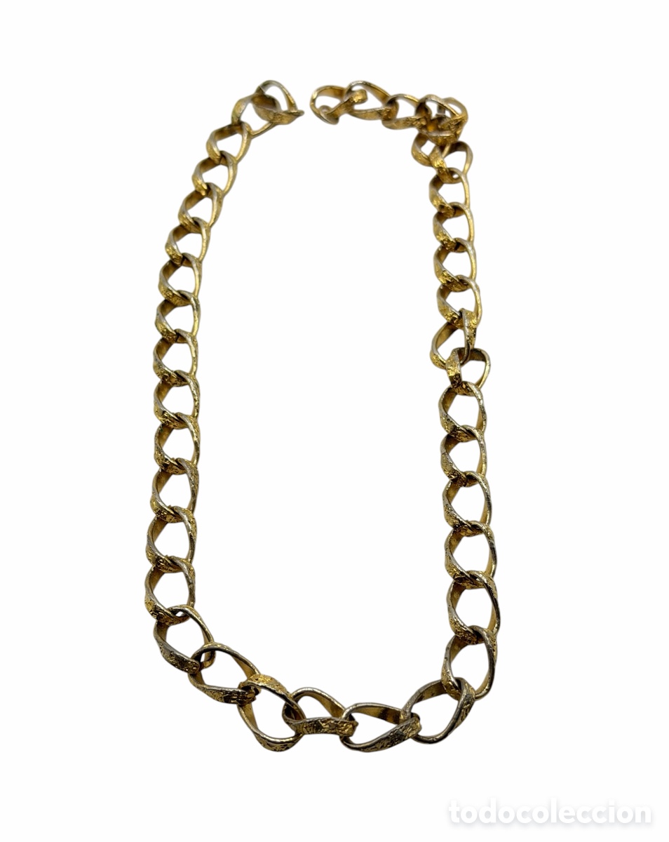 Joyeria: Collar Dorada de Eslabones - Foto 1