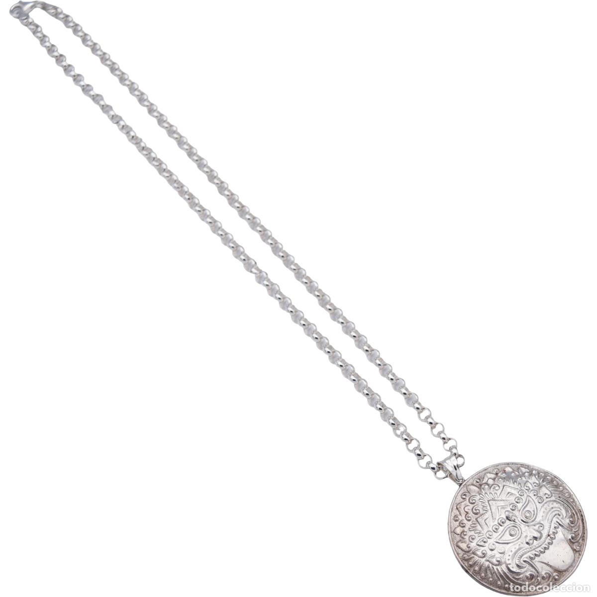 Joyeria: Medall&oacute;n con cadena - Plata - Foto 2