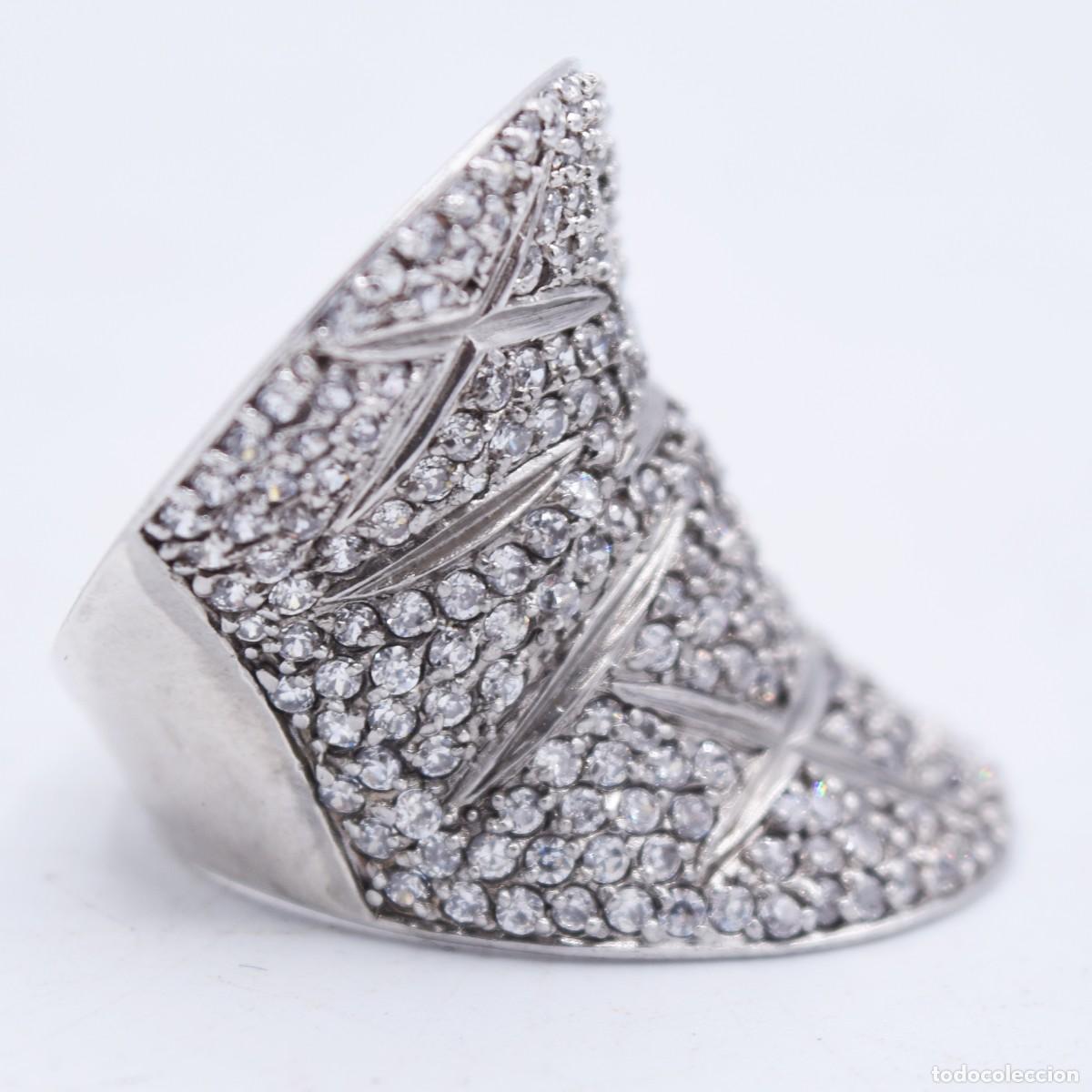 Joyeria: Anillo plata ley con circonitas - Foto 8