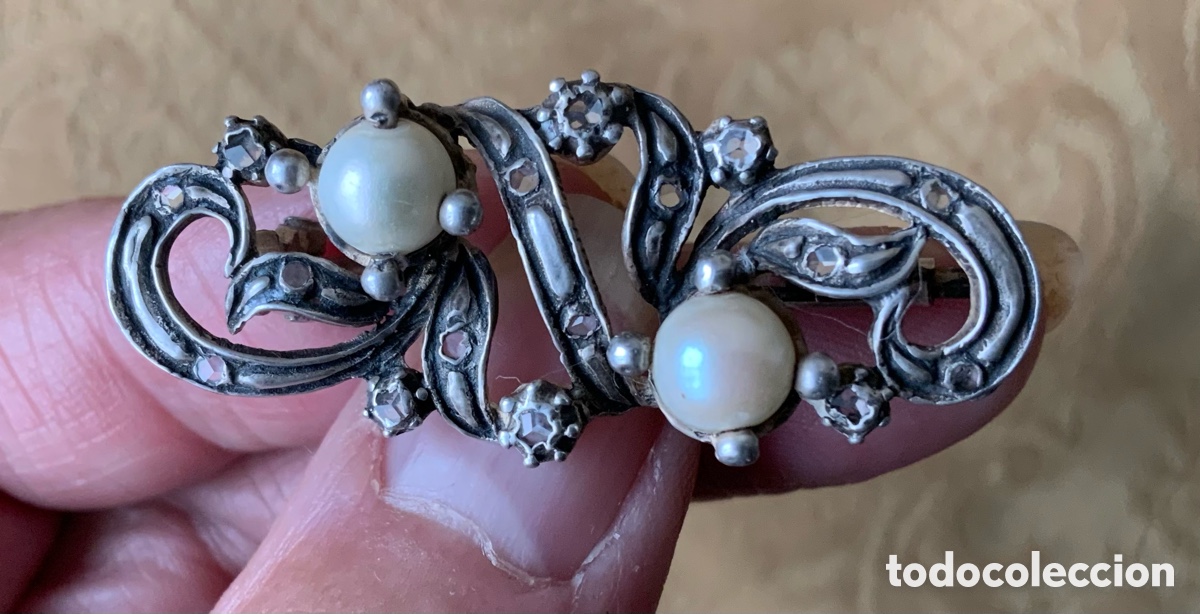 Joyeria: ANTIGUO BROCHE DE PLATA