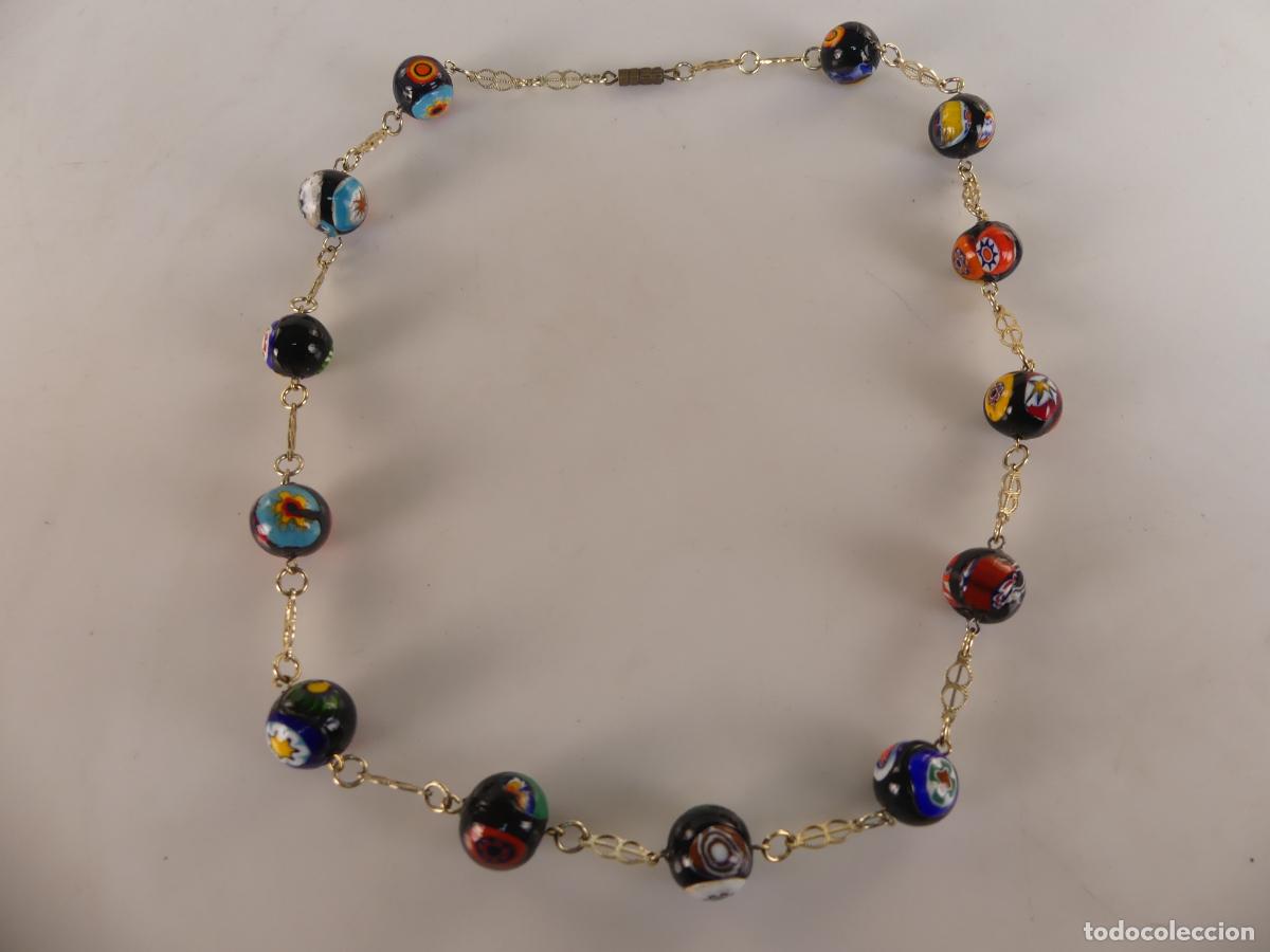 Joaillerie: Collar Cuentas Varios Colores