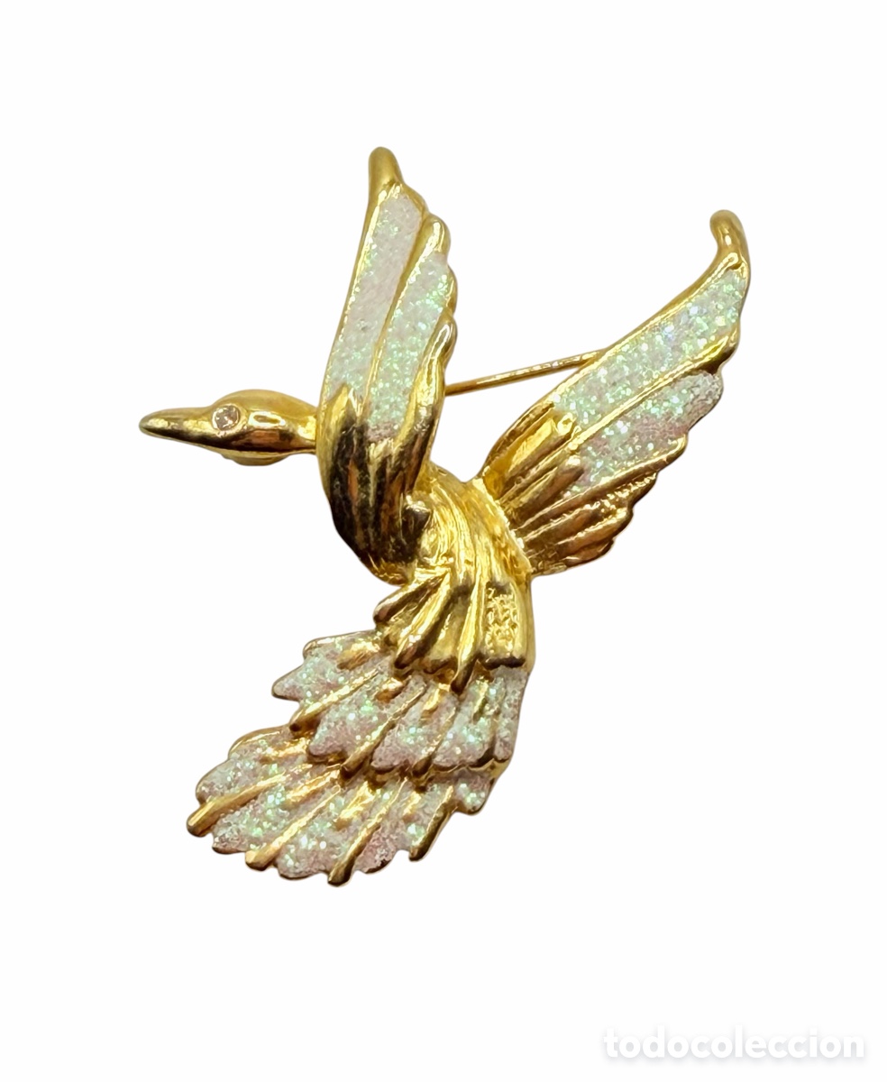 Gioielleria: Broche Modernista de Ave