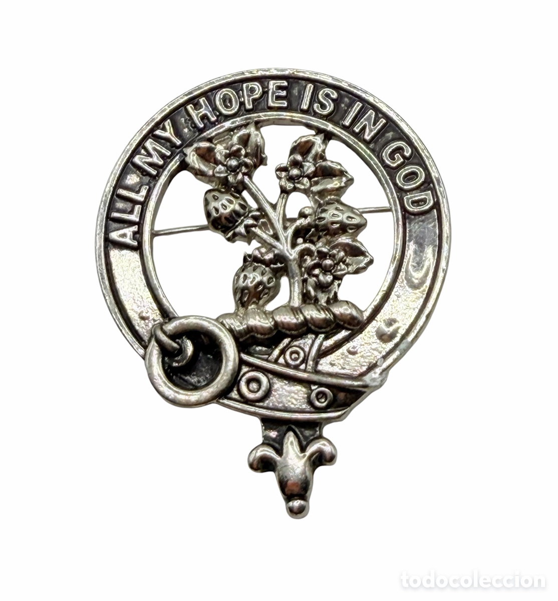 Gioielleria: Antiguo Broche Plateado