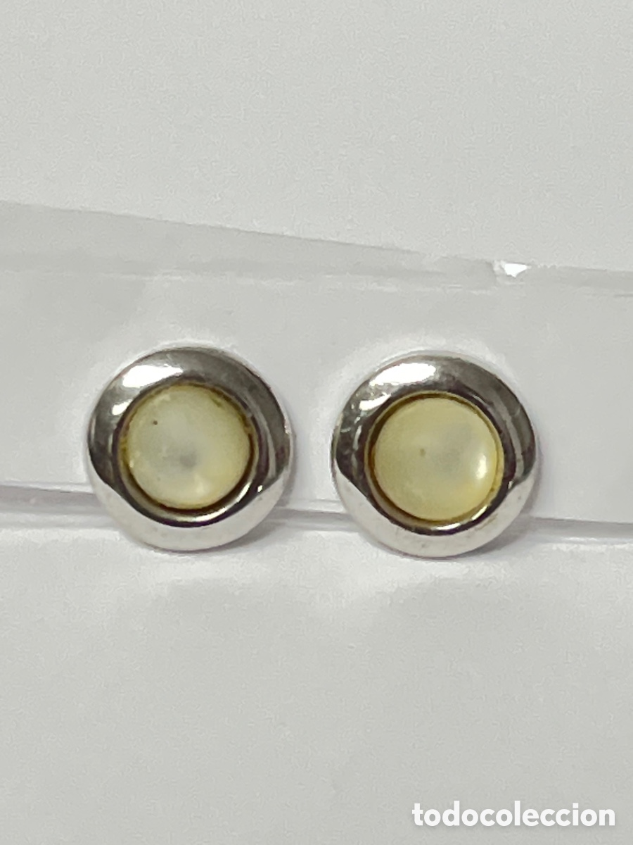 Joalharia: Pendientes de plata n&aacute;car P492