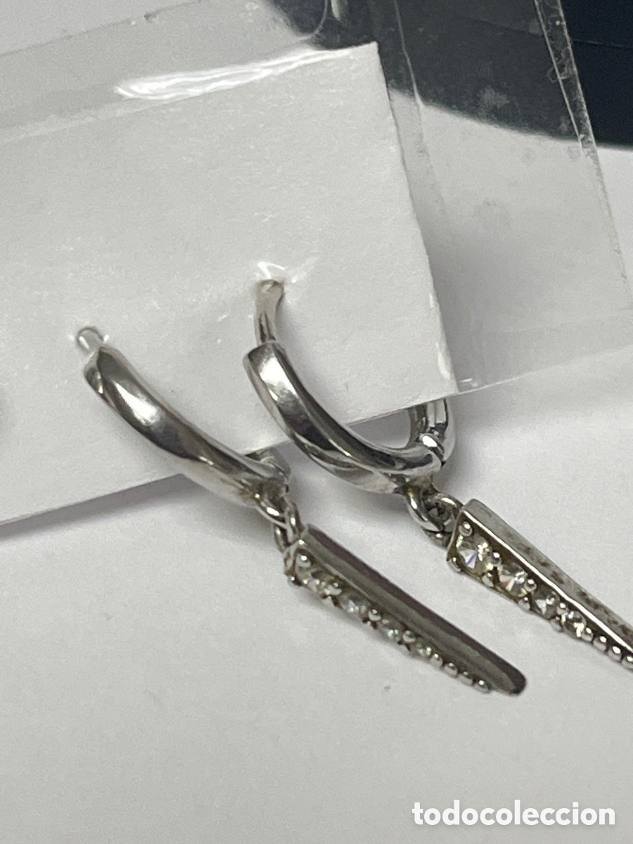 Joyeria: Pendientes criollas de plata P492 - Foto 1