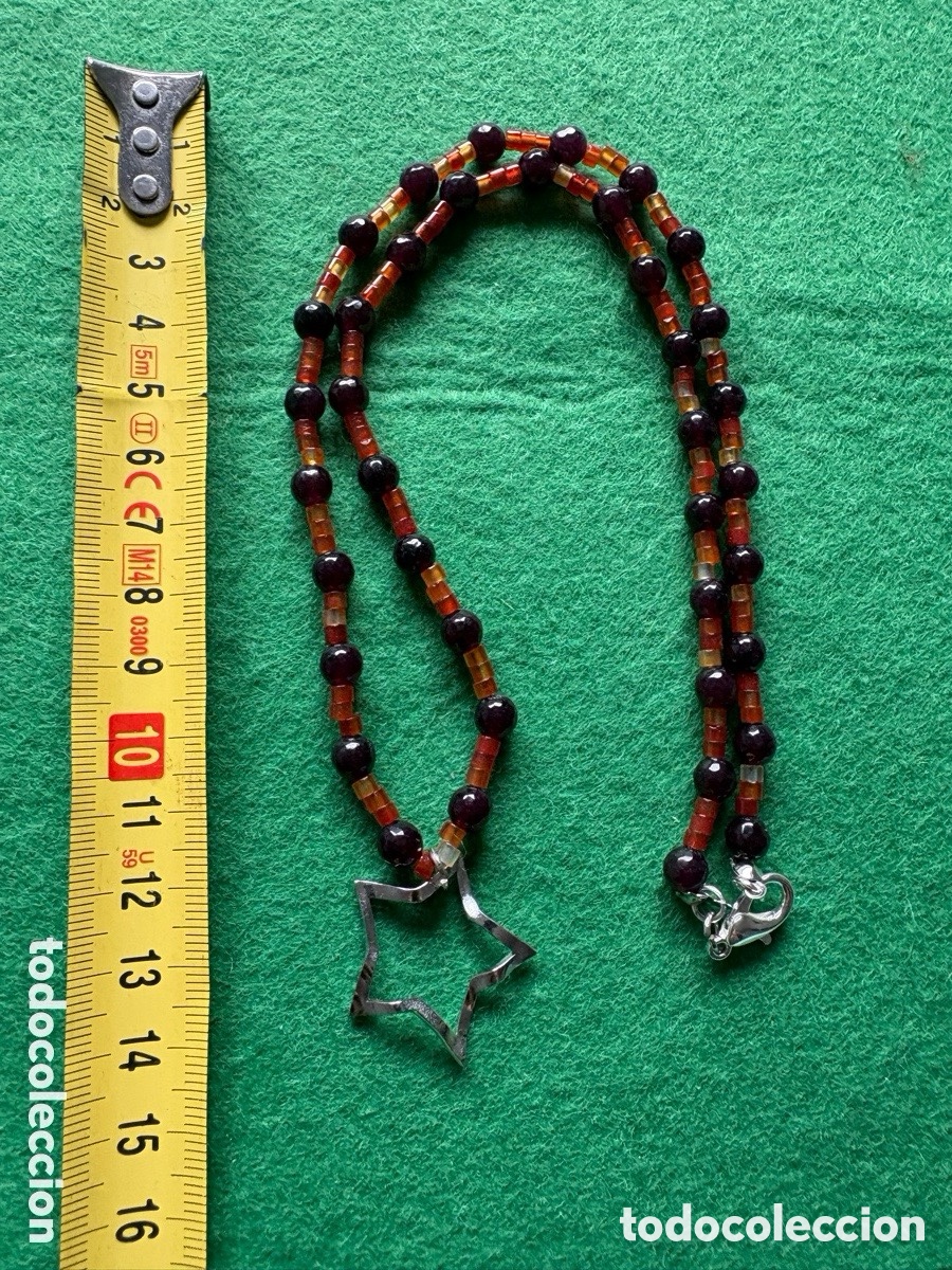 Joyeria: Collar con piedras y abalorios (A3) - Foto 2