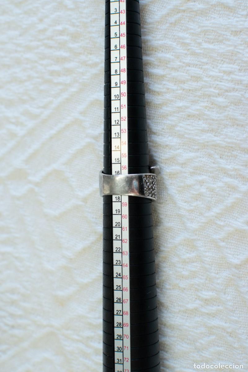 Joyeria: Anillo de plata de ley con circonitas - Foto 5