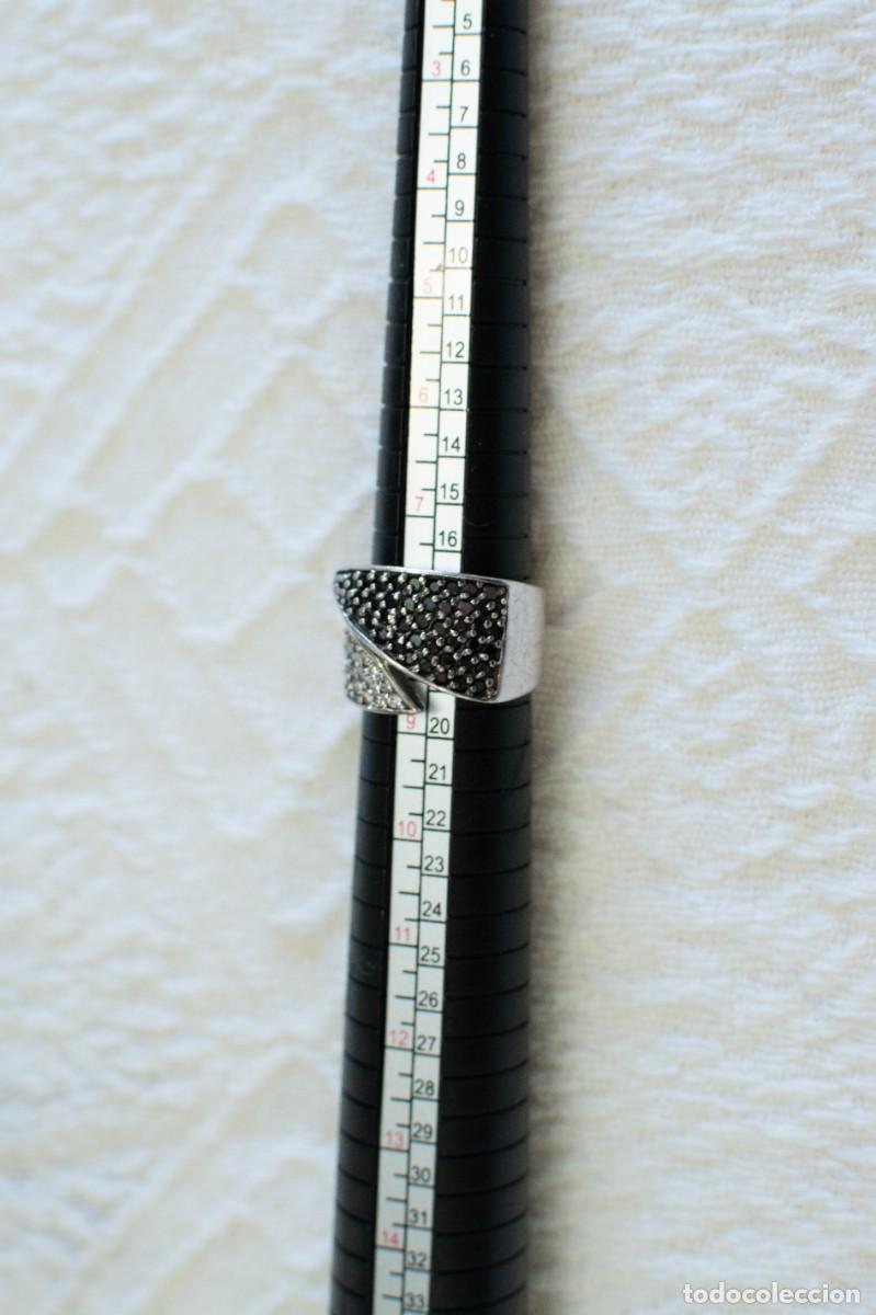 Joyeria: Anillo de plata de ley con circonitas - Foto 6
