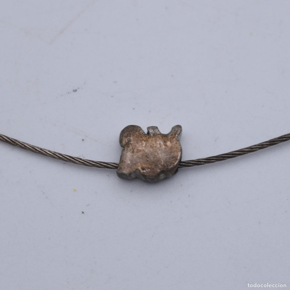 Joyeria: Gargantilla de plata con elefante - Foto 3