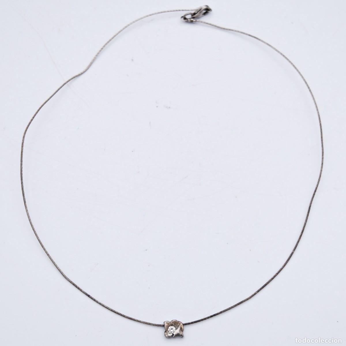 Joyeria: Gargantilla de plata con elefante - Foto 4