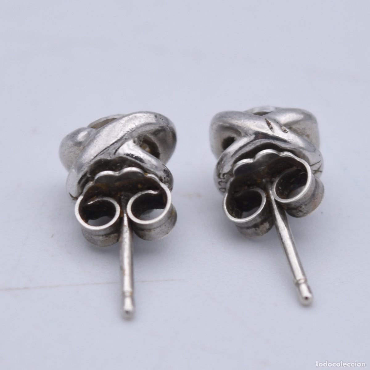 Joyeria: Pendientes de plata con pedrer&iacute;a - Foto 6