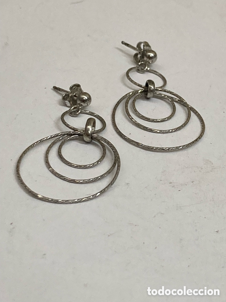 Joyeria: Pendientes de plata P498 - Foto 1
