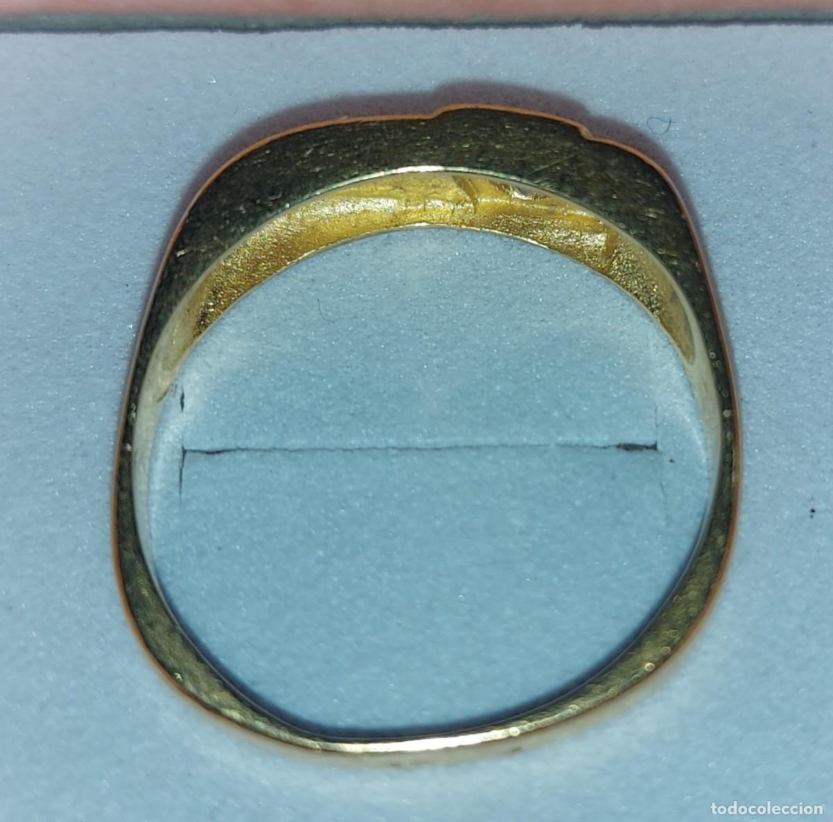 Joyeria: Antiguo anillo dise&ntilde;o de oro para mujer - Foto 3