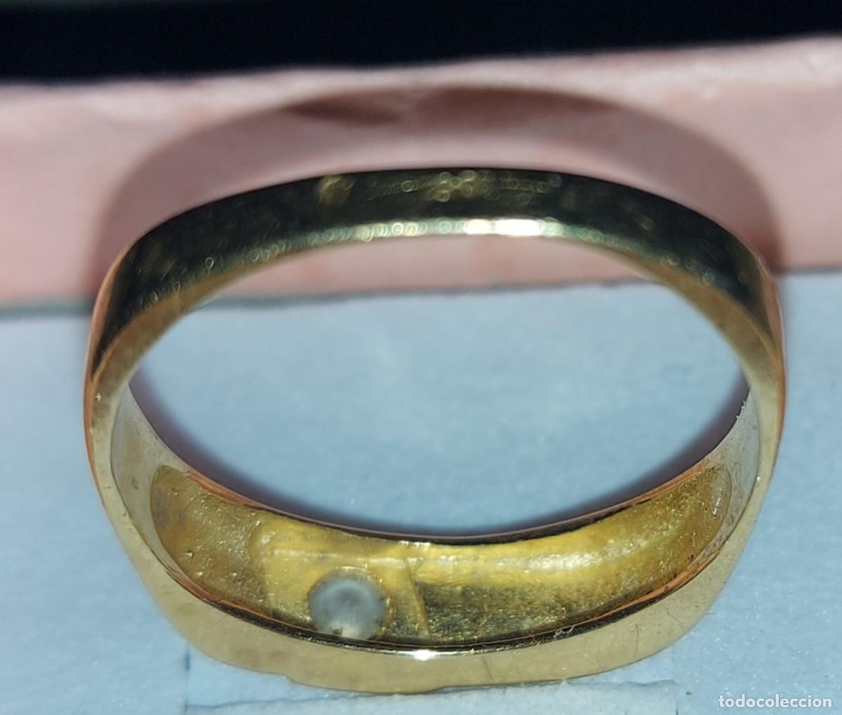 Joyeria: Antiguo anillo dise&ntilde;o de oro para mujer - Foto 4