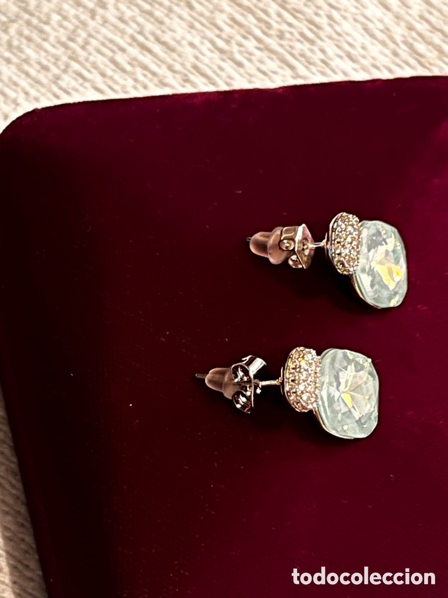 Joyeria: Pendientes azules con tuerca doble presi&oacute;n - Foto 7
