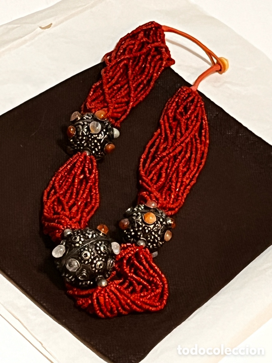Joyeria: Collar de corales y bolas con pedrer&iacute;a - Foto 2