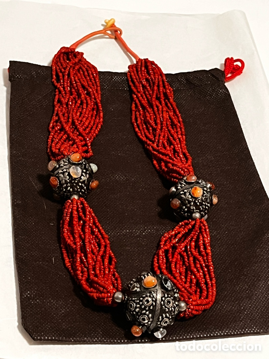 Joyeria: Collar de corales y bolas con pedrer&iacute;a - Foto 4