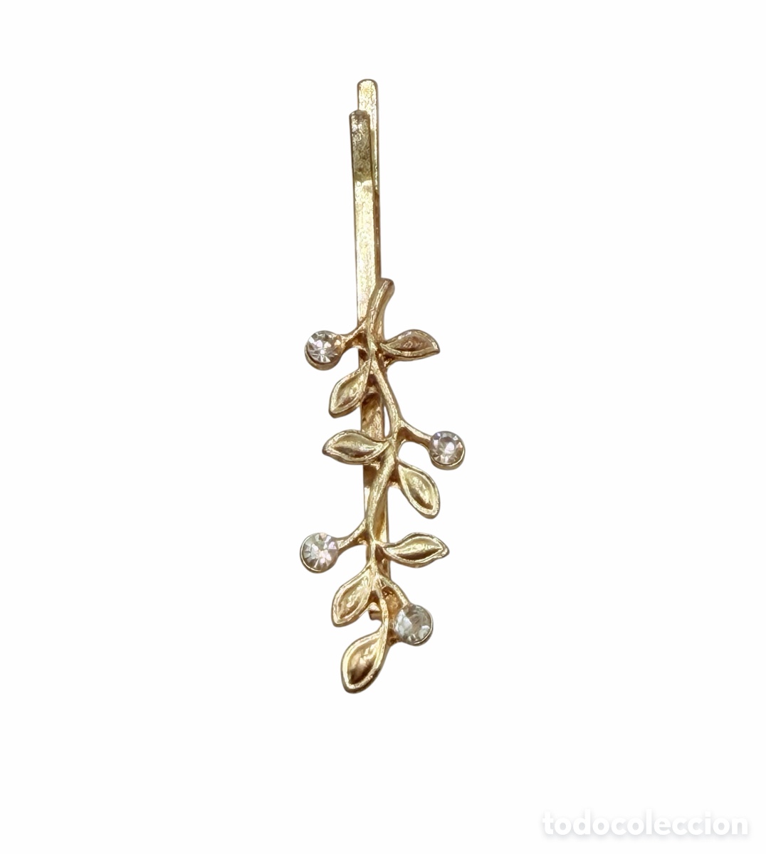 Joaillerie: Alfiler de Pelo Dise&ntilde;o Dorado