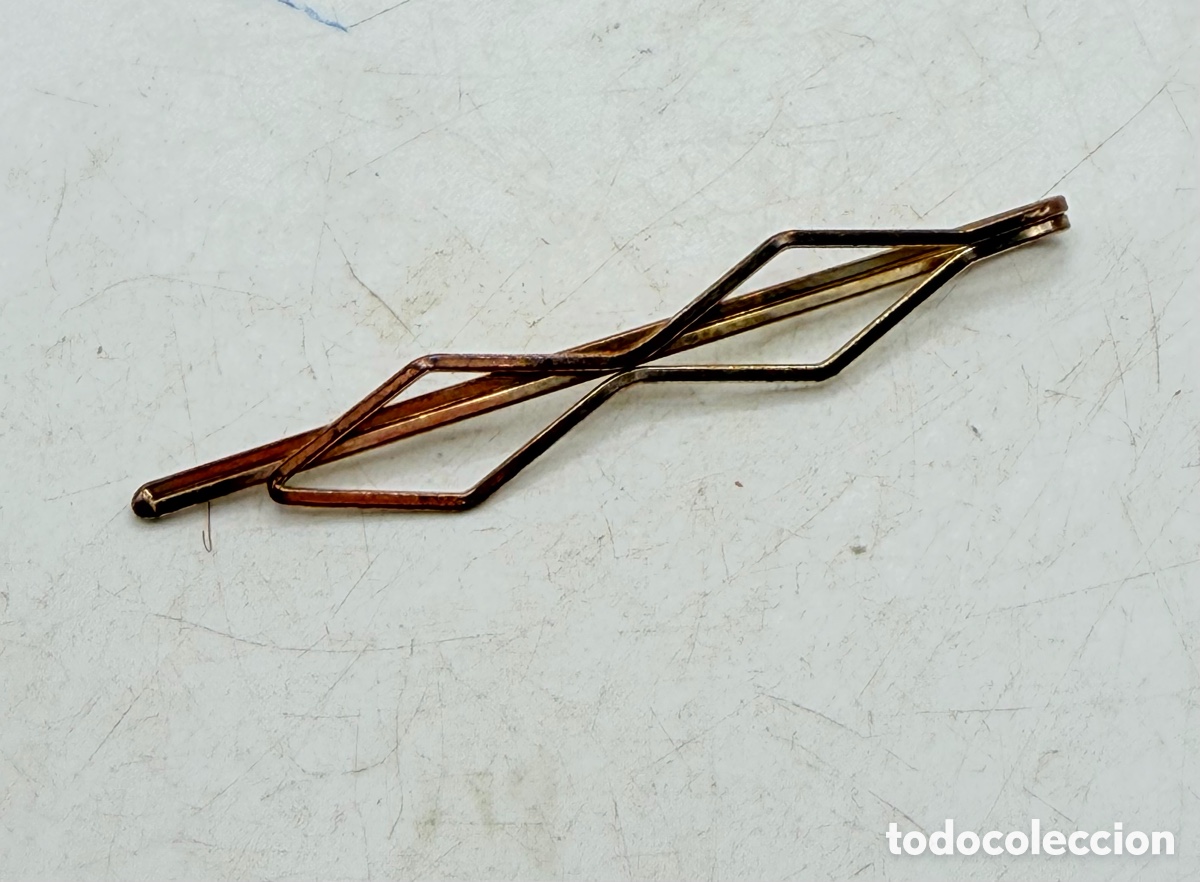 Joyeria: Alfiler de Pelo Dise&ntilde;o Dorado - Foto 2