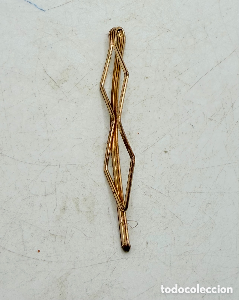 Joyeria: Alfiler de Pelo Dise&ntilde;o Dorado - Foto 4
