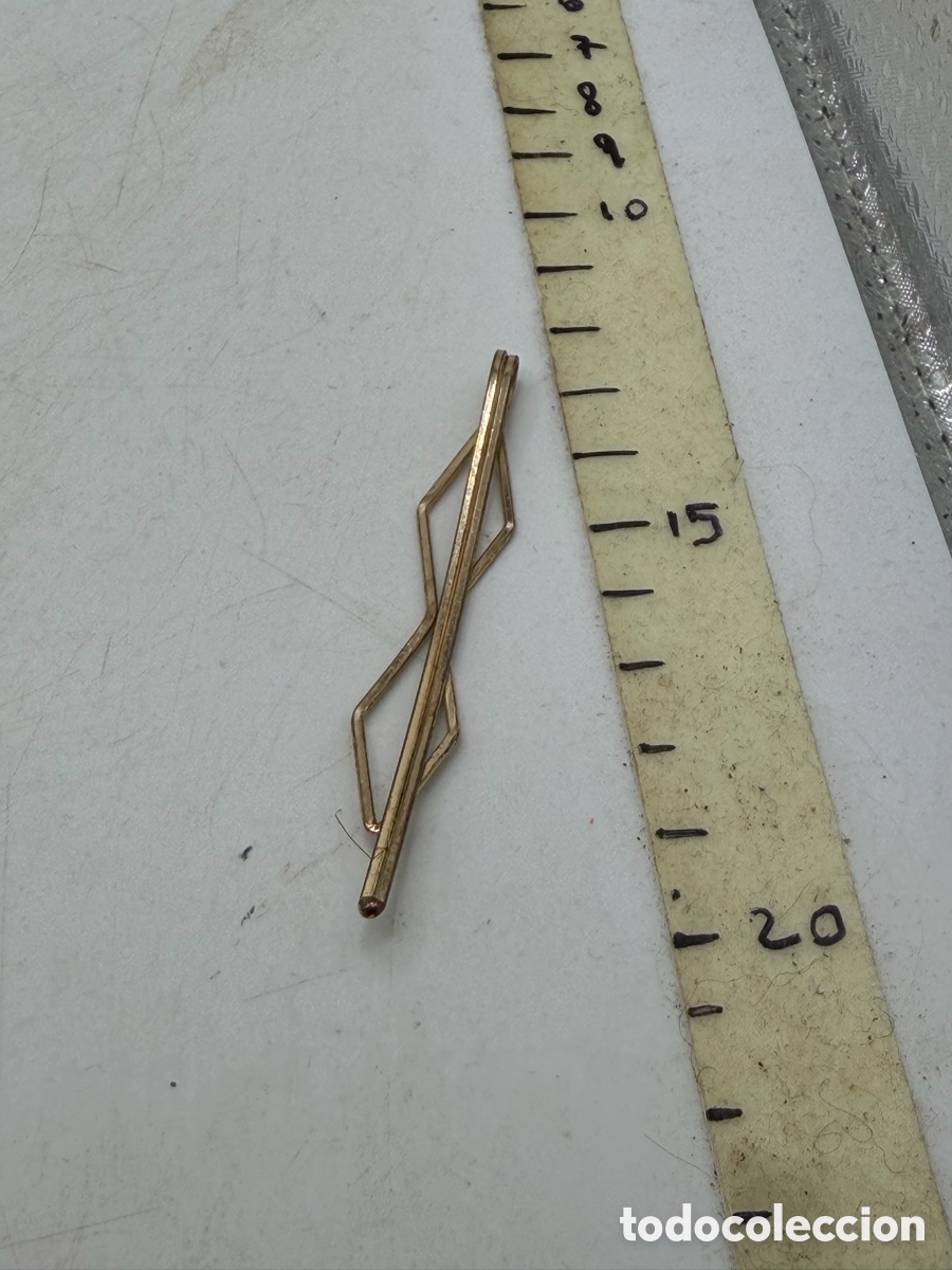 Joyeria: Alfiler de Pelo Dise&ntilde;o Dorado - Foto 5