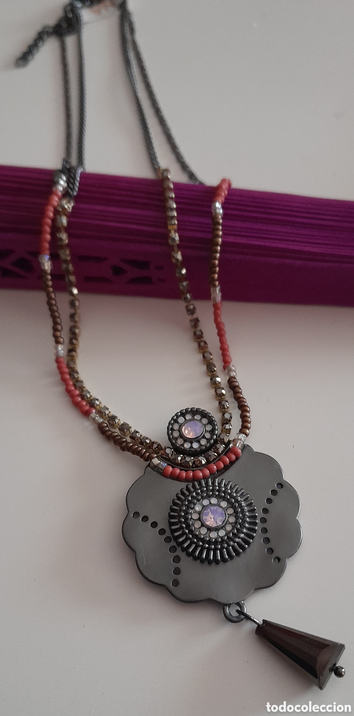 Joyeria: Gargantilla con cristal - Foto 3