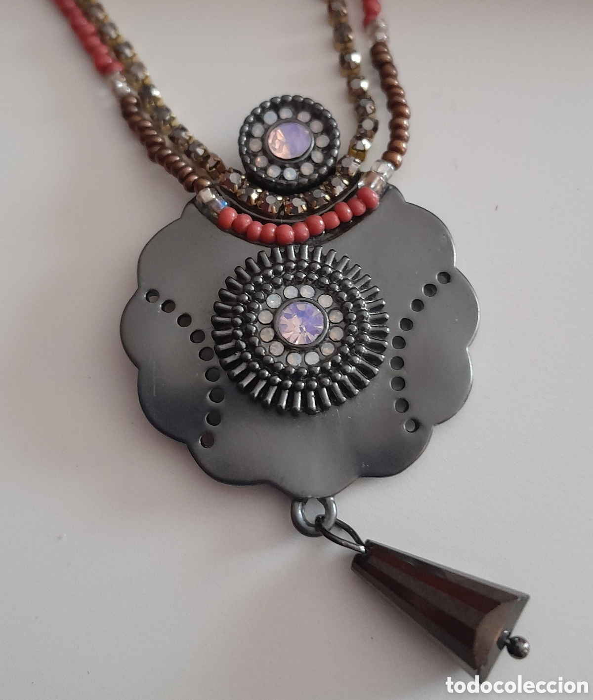 Joyeria: Gargantilla con cristal - Foto 1