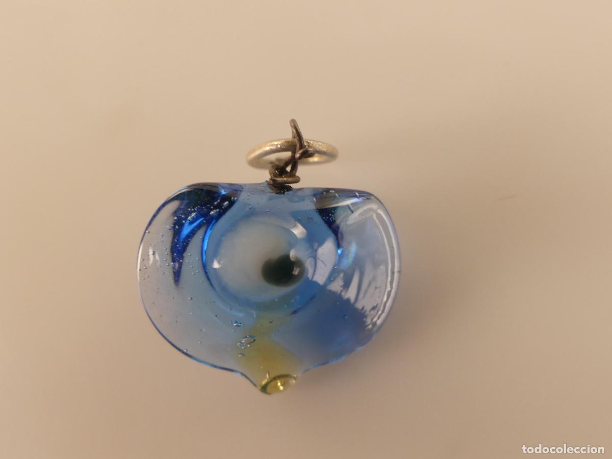 Joaillerie: Colgante Gota Ojo Azul