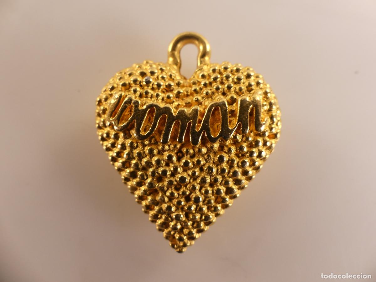 Schmuck: Colgante Corazon Dorado Woman