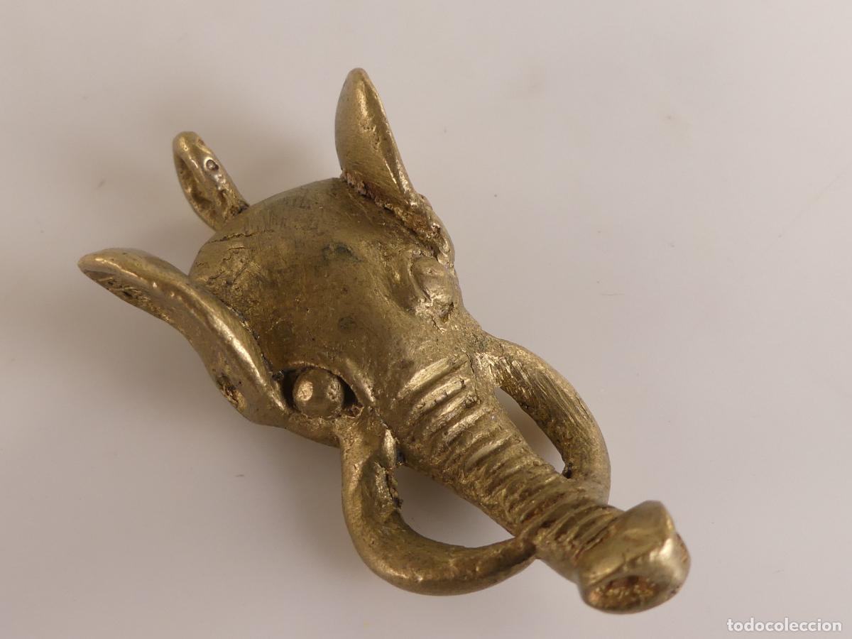 Jewelry: Colgante Bronce Cabeza de Jabali