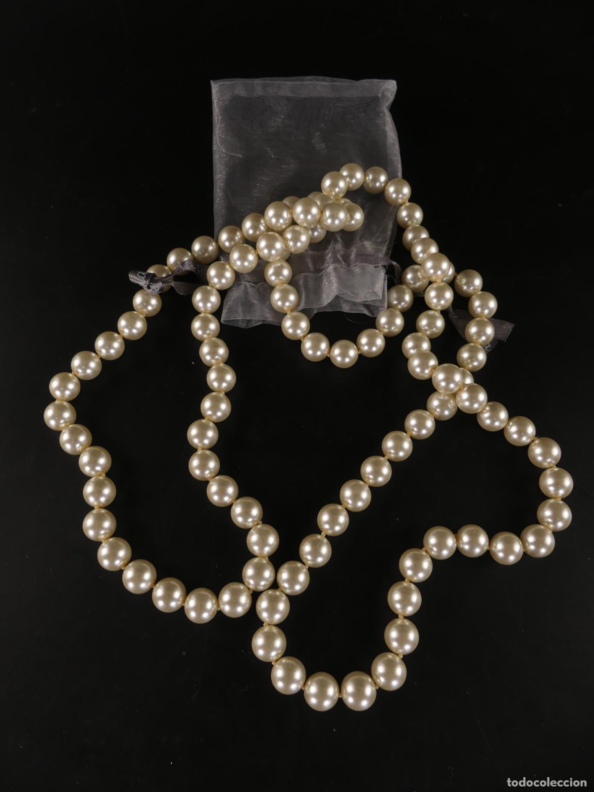 Joaillerie: Vintage Collar de Perlas Artificiales
