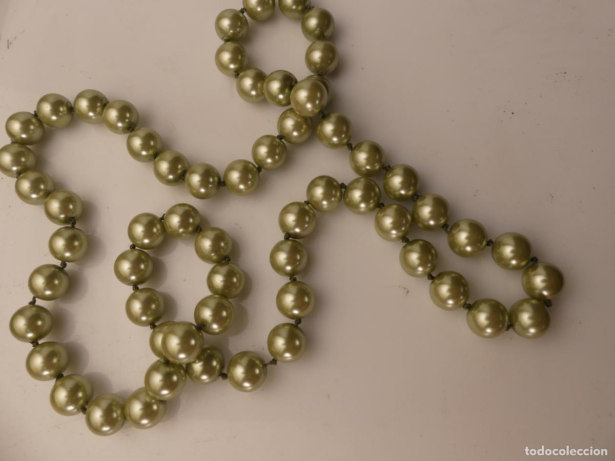 Joaillerie: Vintage Collar de Perlas Artificiales Elegante