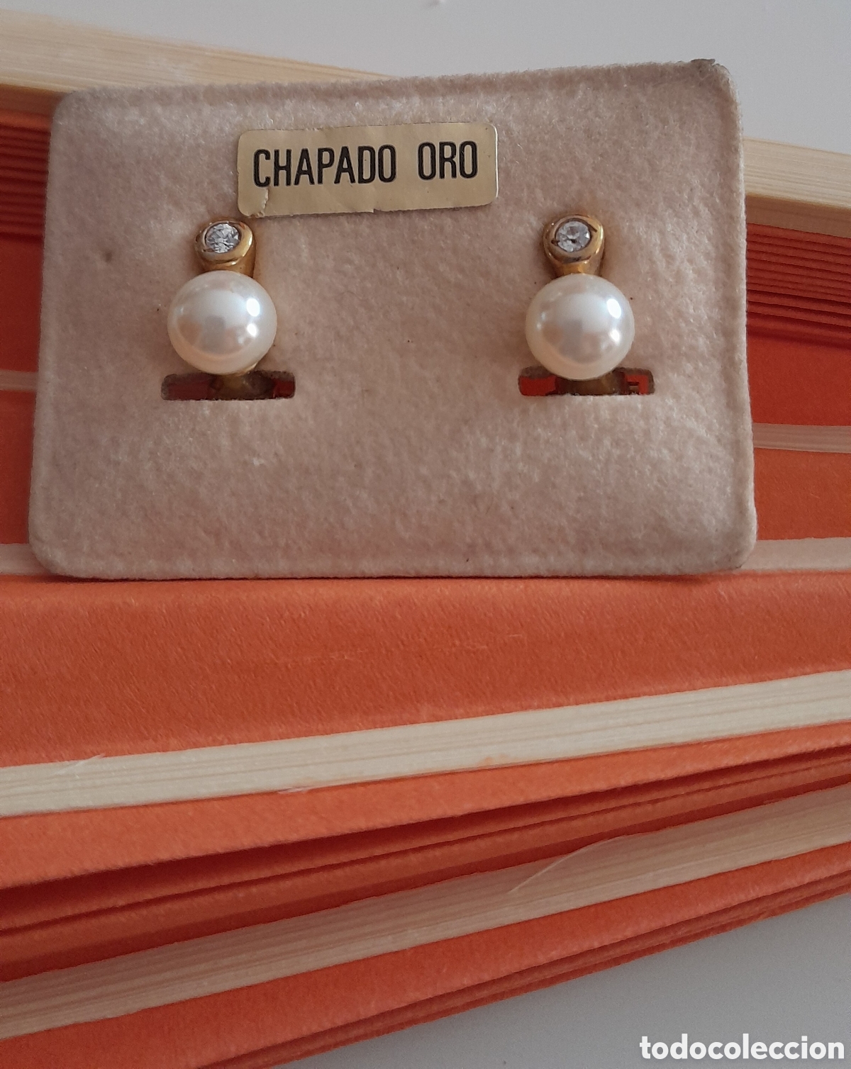 Joyeria: Pendientes tu y yo chapados en oro - Foto 2