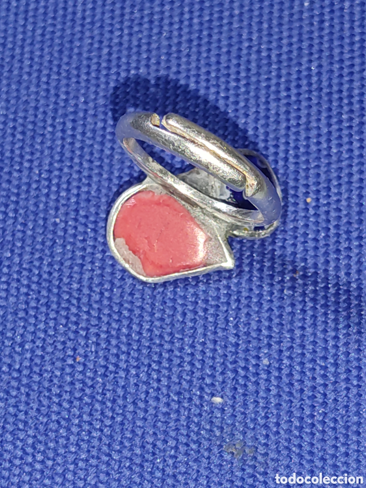 Joyeria: Anillo de plata contrastada ajustable con cristales de Murano m. - Foto 3