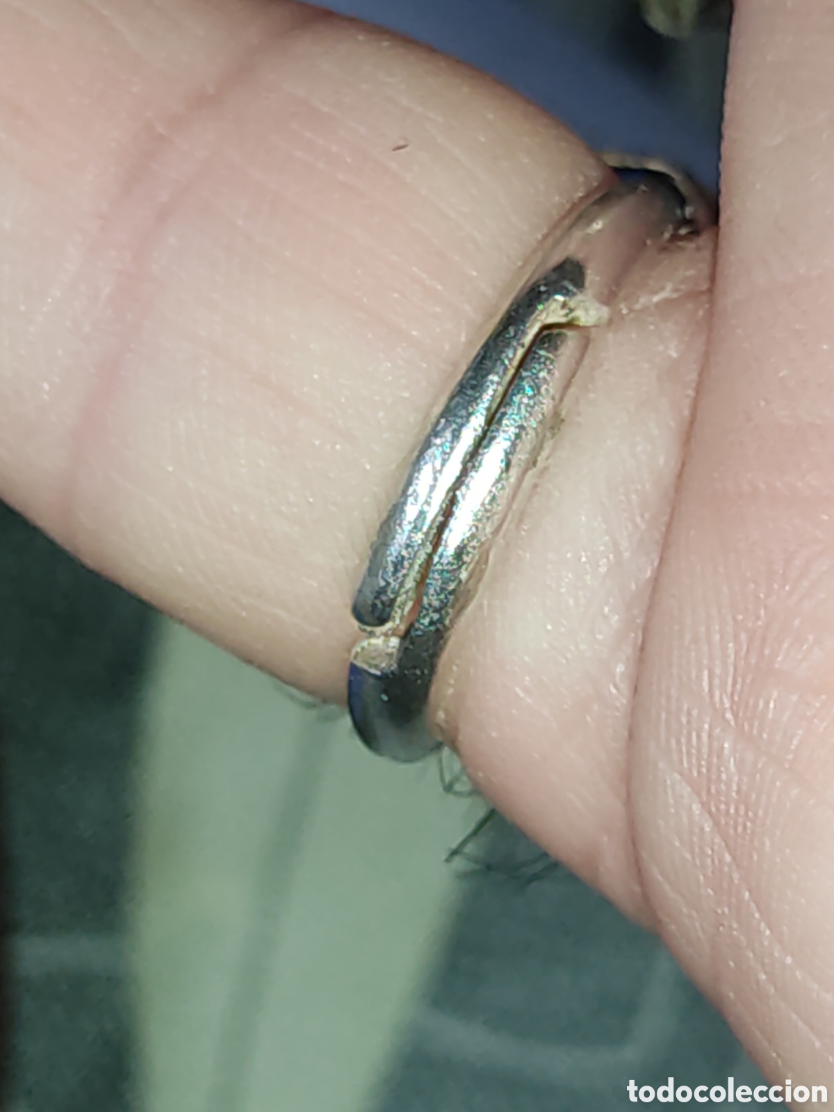 Joyeria: Anillo de plata contrastada ajustable con cristales de Murano m. - Foto 8