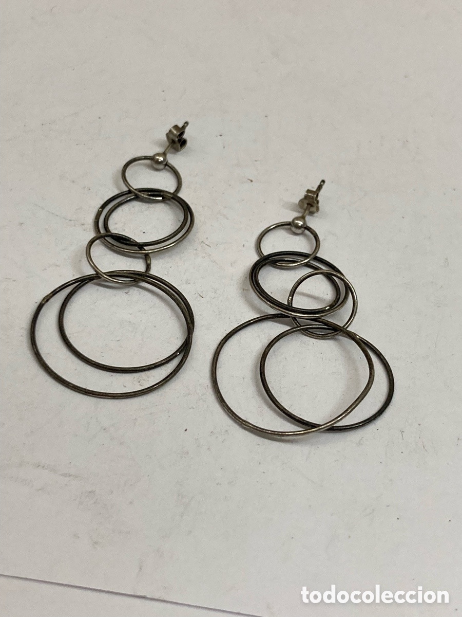 Joyeria: Pendientes de plata P499