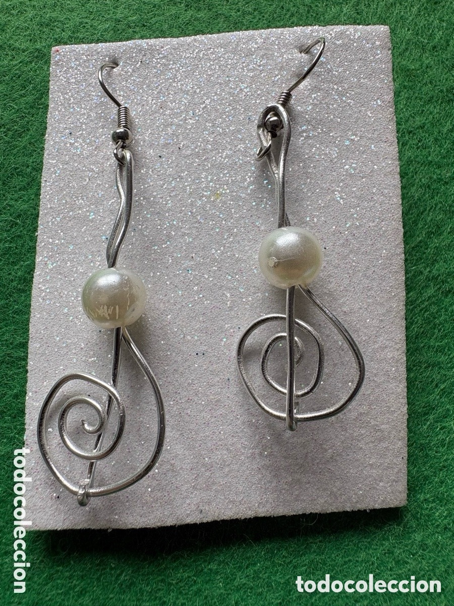 Joyeria: Pendientes plata de ley con perlas (A3) - Foto 1