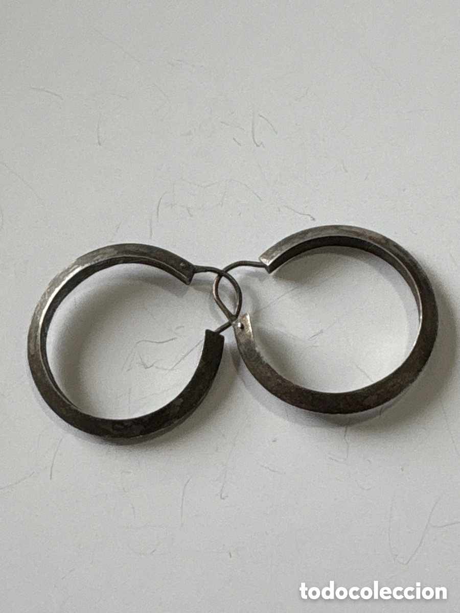 Joyeria: Pendientes aros plata de ley 925 (A2)