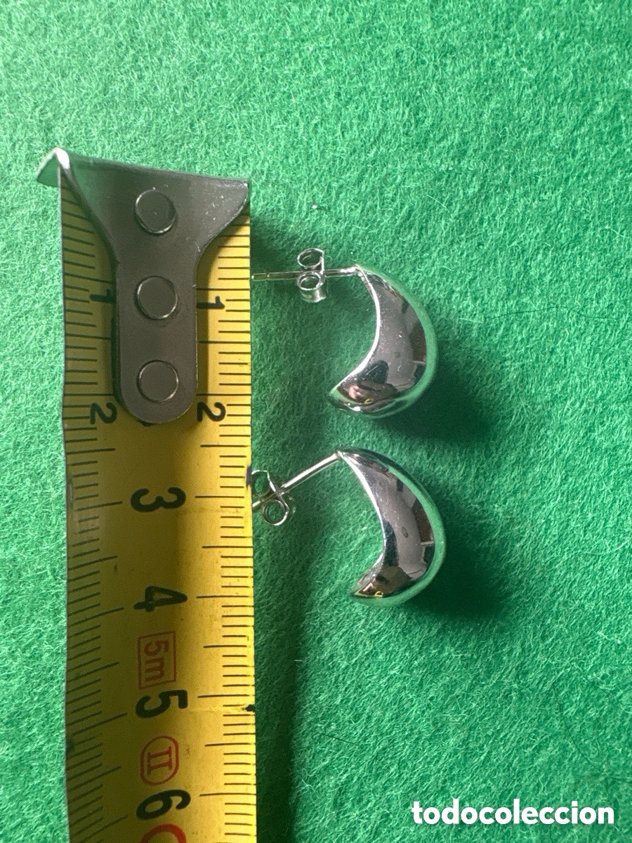 Joyeria: Pendientes gota plata de ley (A16) - Foto 2