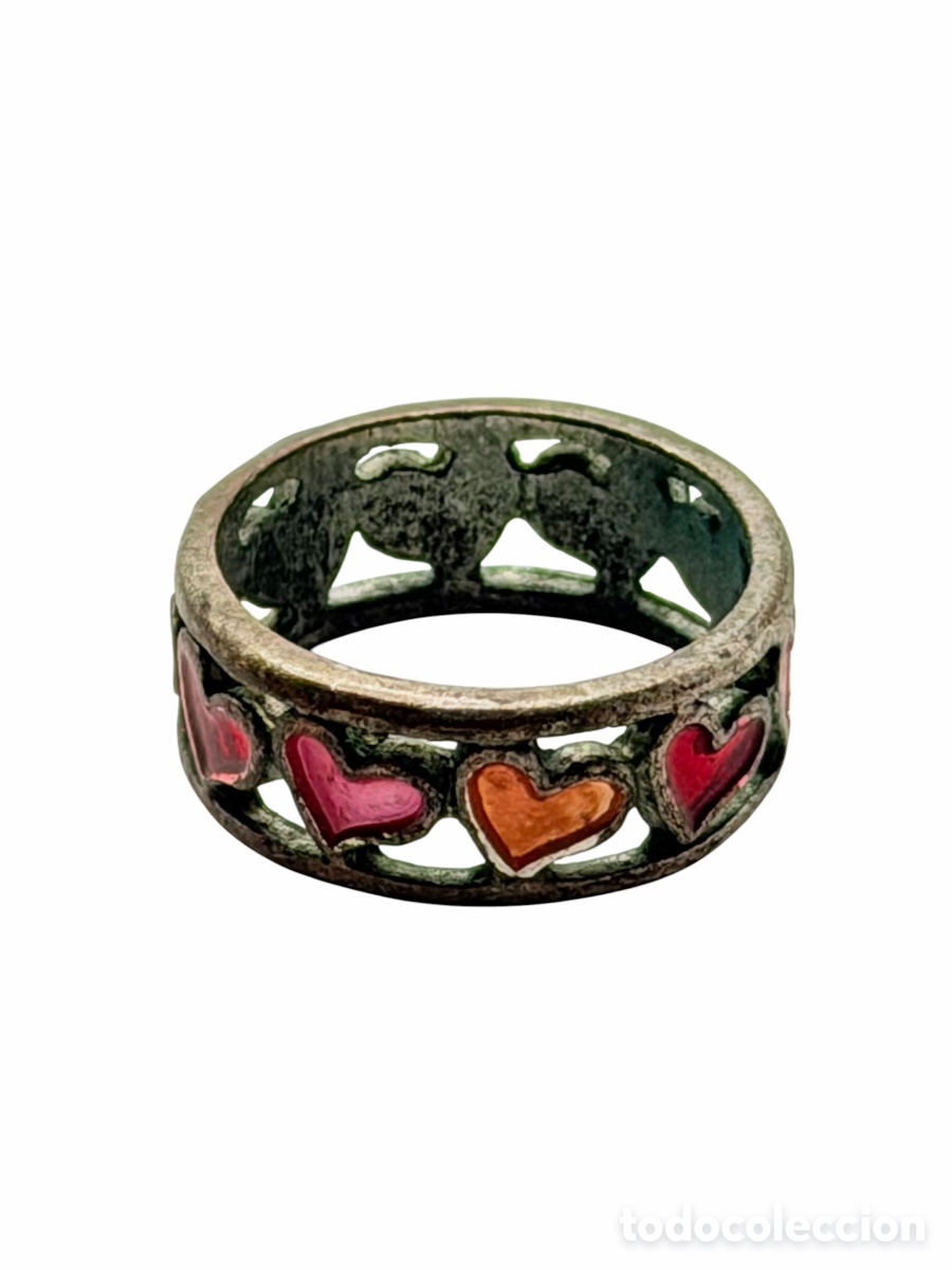 Joyeria: Anillo Dise&ntilde;o Corazones